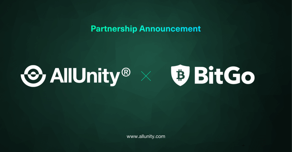 AllUnity Announces Strategic Partnership with BitGo to Secure Institutional-Grade Infrastructure for EURAU