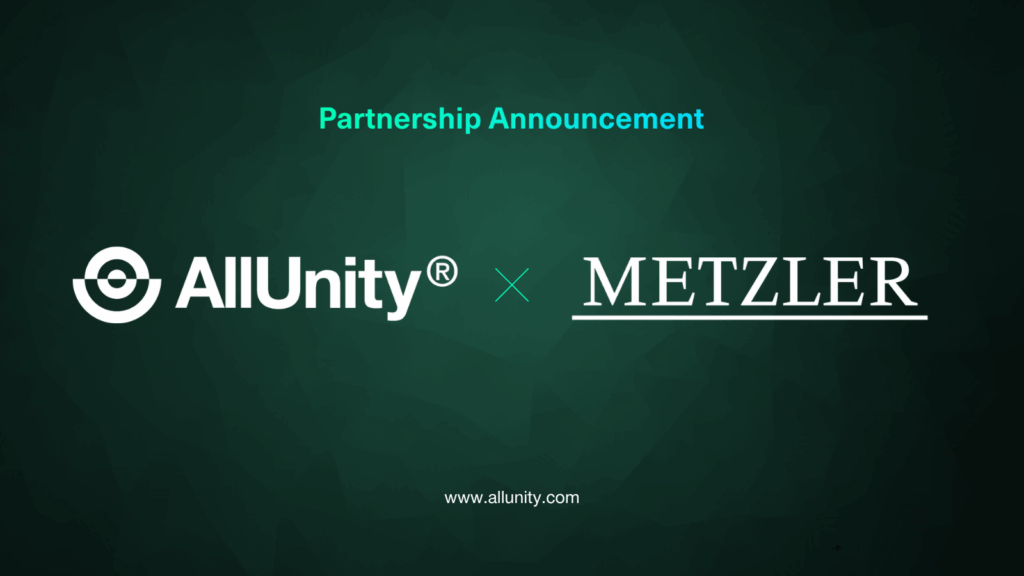 AllUnity Announces Strategic Partnership with Metzler Bank as Reserve Bank for EURAU