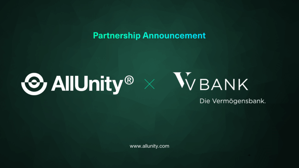 AllUnity Announces Partnership with V-Bank as Reserve Bank for EURAU