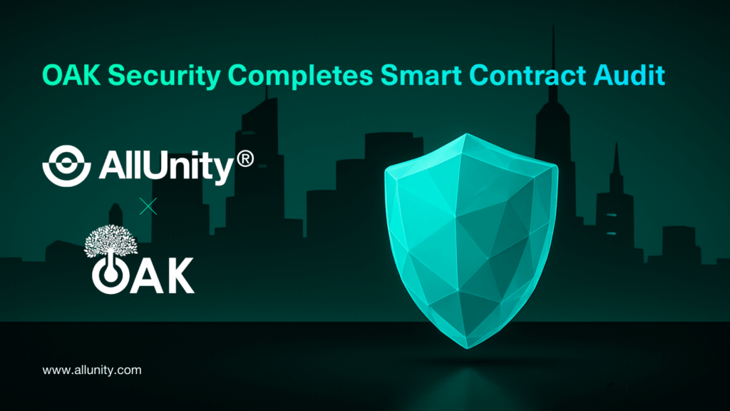 AllUnity and Oak Security Announce Completion of Smart Contract Security Audit for EURAU
