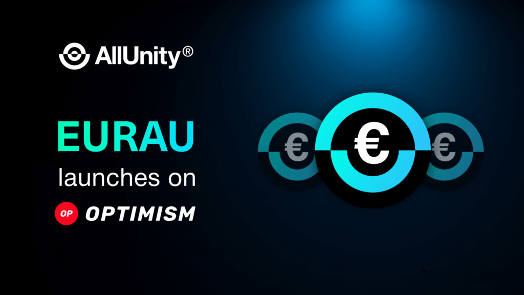 AllUnity has launched EURAU on Optimism to enable faster, lower-cost euro transactions across the Ethereum ecosystem