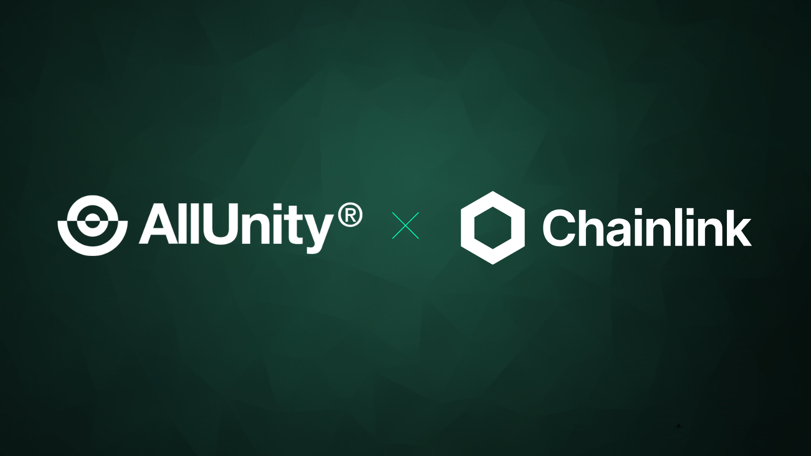 AllUnity Enters Strategic Partnership With Chainlink To Power Cross-Chain  Stablecoin Payments Across Europe - AllUnity