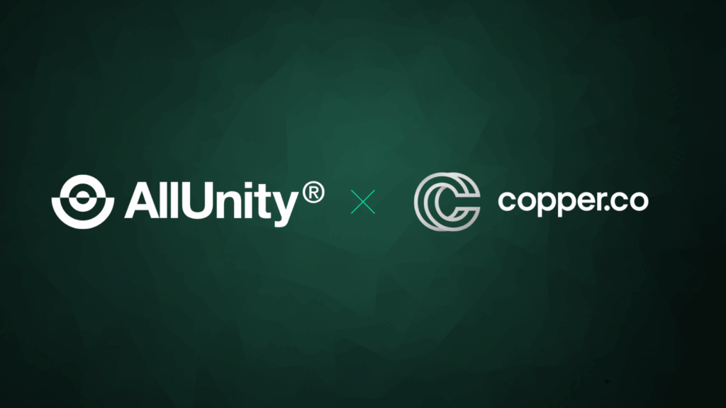 AllUnity Partners with Copper to Enhance Secure Custody for EURAU