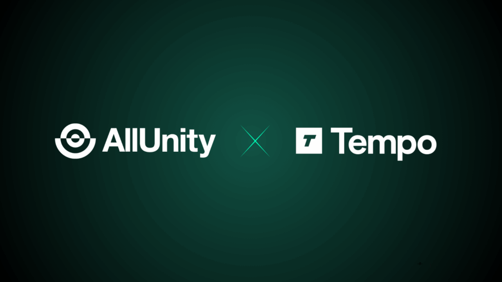 AllUnity to Integrate EURAU into Tempo’s Testnet, the Payments Blockchain incubated by Stripe and Paradigm