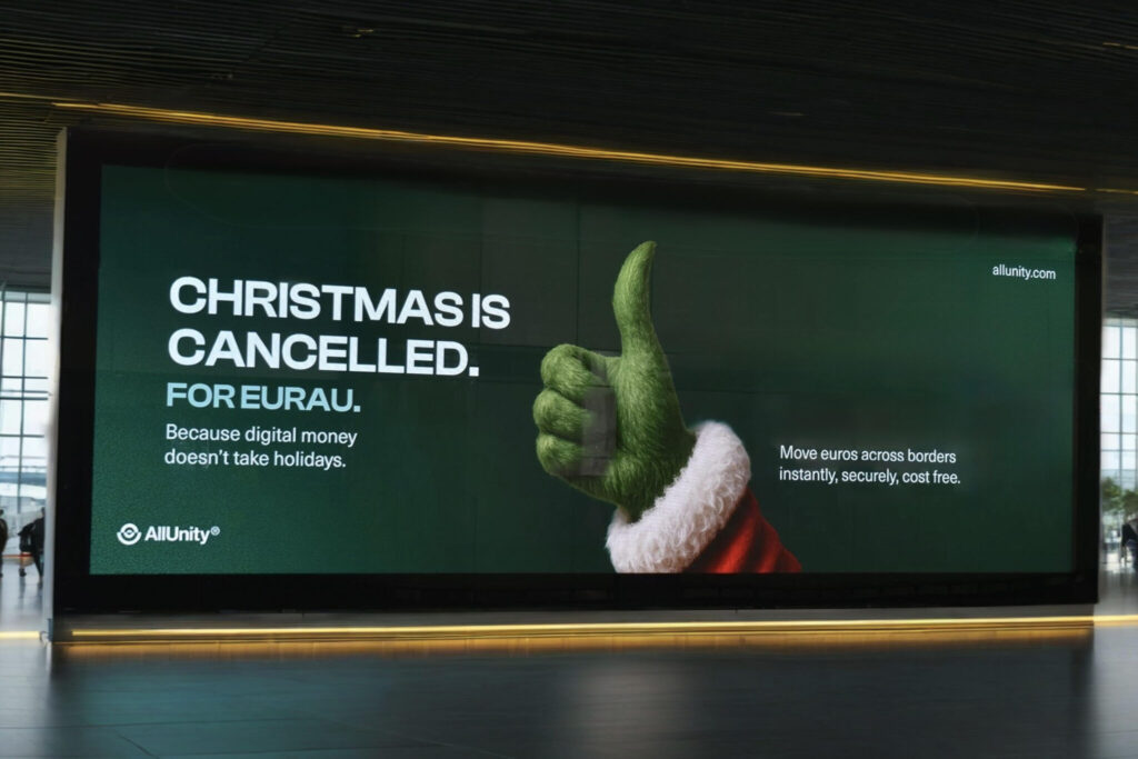 Allunity airport campaign 